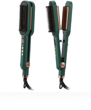 Cepillo Plancha y ondulador 2 en 1