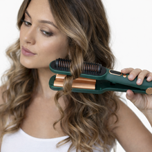 Cargar imagen en el visor de la galería, Cepillo Plancha y ondulador 2 en 1
